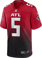 Nike Men's Atlanta Falcons Drake London #5 Alternate Red Game Jersey