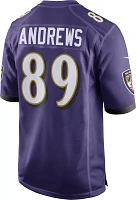 Nike Men's Baltimore Ravens Mark Andrews #89 Purple Game Jersey