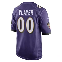 Nike Men's Baltimore Ravens J.K. Dobbins #27 Purple Game Jersey