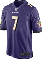 Nike Men's Baltimore Ravens Rashad Bateman #7 Purple Game Jersey