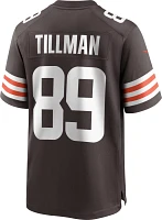 Nike Men's Cleveland Browns Cedric Tillman #89 Brown Game Jersey