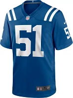 Nike Men's Indianapolis Colts Kwity Paye #51 Blue Game Jersey