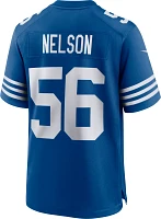 Nike Men's Indianapolis Colts Quenton Nelson #56 Alternate Blue Game Jersey