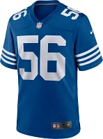 Nike Men's Indianapolis Colts Quenton Nelson #56 Alternate Blue Game Jersey