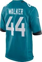 Nike Men's Jacksonville Jaguars Travon Walker #44 Teal Game Jersey