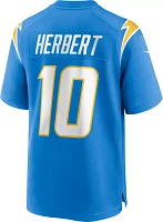 Nike Men's Los Angeles Chargers Justin Herbert #10 Blue Game Jersey