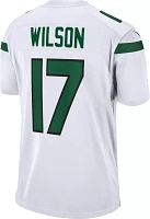 Nike Men's New York Jets Garrett Wilson #17 White Game Jersey