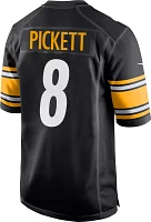 Nike Men's Pittsburgh Steelers Kenny Pickett #8 Black Game Jersey