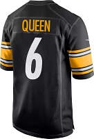 Nike Men's Pittsburgh Steelers Patrick Queen #6 Black Game Jersey