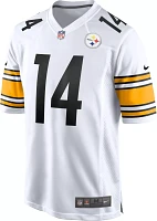 Nike Men's Pittsburgh Steelers George Pickens #14 White Game Jersey