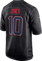 Nike Men's New England Patriots Mac Jones #10 Black Game Jersey