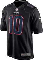 Nike Men's New England Patriots Mac Jones #10 Black Game Jersey