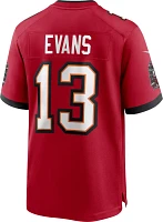 Nike Men's Tampa Bay Buccaneers Mike Evans #13 Red Game Jersey