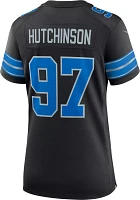 Nike Women's Detroit Lions Aidan Hutchinson #97 Alternate Black Game Jersey