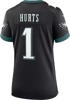 Nike Women's Philadelphia Eagles Jalen Hurts #1 Alternate Black Game Jersey