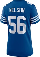 Nike Women's Indianapolis Colts Quenton Nelson #56 Alternate Blue Game Jersey