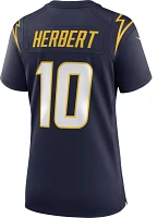 Nike Women's Los Angeles Chargers Justin Herbert #10 Navy Game Jersey