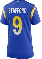 Nike Women's Los Angeles Rams Matthew Stafford #9 Royal Game Jersey