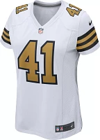 Nike Women's New Orleans Saints Alvin Kamara #41 White Game Jersey