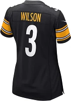 Nike Women's Pittsburgh Steelers Russell Wilson #3 Black Game Jersey