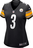 Nike Women's Pittsburgh Steelers Russell Wilson #3 Black Game Jersey