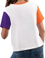 G-III for Her Women's Clemson Tigers White Sprint T-Shirt