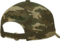 Mitchell & Ness Anaheim Ducks Logo Camo Adjustable Dad Hat