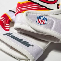 Franklin Youth Kansas City Chiefs Team Logo Receiver Gloves