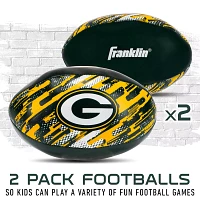 Franklin Green Bay Packers 4'' 2-Pack Softee