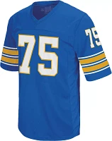 Retro Brand Men's Pittsburgh Panthers Jim Covert #75 Blue Replica Football Jersey