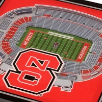 You the Fan NC State Wolfpack Stadium View Coaster Set