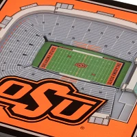 You the Fan Oklahoma State Cowboys Stadium View Coaster Set