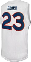 Retro Brand Men's Auburn Tigers Isaac Okoro #23 White Replica Basketball Jersey