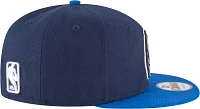 New Era Men's Dallas Mavericks 9Fifty Two Tone Adjustable Snapback Hat