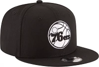 New Era Men's Philadelphia 76ers 9Fifty Adjustable Snapback Hat