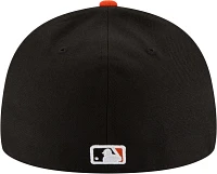 New Era Men's San Francisco Giants 59Fifty Game Black Low Crown Authentic Hat