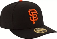 New Era Men's San Francisco Giants 59Fifty Game Black Low Crown Authentic Hat