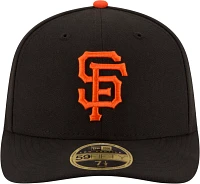 New Era Men's San Francisco Giants 59Fifty Game Black Low Crown Authentic Hat