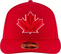 New Era Men's Toronto Blue Jays 59Fifty Alternate Red Low Crown Fitted Hat