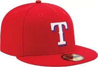 New Era Men's Texas Rangers 59Fifty Alternate Red Authentic Hat