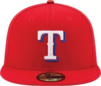 New Era Men's Texas Rangers 59Fifty Alternate Red Authentic Hat