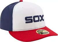 New Era Men's Chicago White Sox 59Fifty Alternate White/Navy Low Crown Fitted Hat