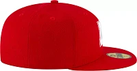 New Era Men's Nebraska Cornhuskers Scarlet 59Fifty Fitted Hat