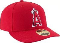 New Era Men's Los Angeles Angels 59Fifty Game Red Low Crown Fitted Hat