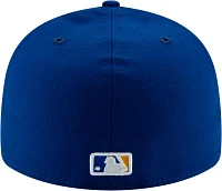 New Era Men's Milwaukee Brewers 59Fifty Alternate Royal Low Crown Fitted Hat