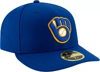 New Era Men's Milwaukee Brewers 59Fifty Alternate Royal Low Crown Fitted Hat