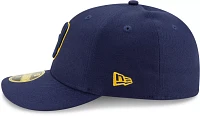 New Era Men's Milwaukee Brewers Navy 59Fifty Fitted Hat