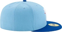 New Era Men's Texas Rangers Alternate Blue 59Fifty Fitted Hat