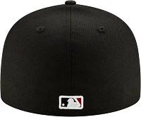 New Era Men's Arizona Diamondbacks 59Fifty Black Fitted Hat