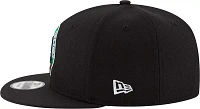 New Era Men's Boston Celtics Black 9Fifty Adjustable Hat